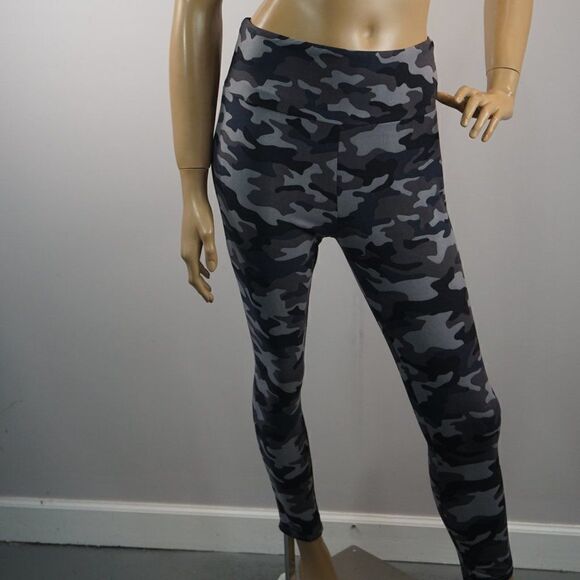Lark Plus Grey Maternity Leggings Camouflage Gray Sz M - Picture 7 of 8
